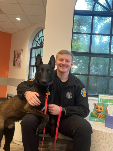 FHP trooper rescues dog from canal